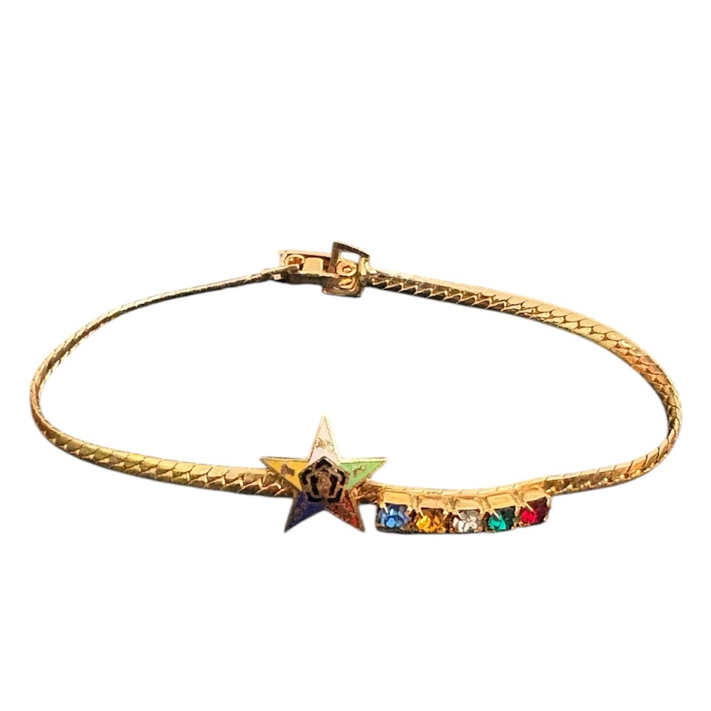 Ladies Masonic Order of Eastern Star Bracelet